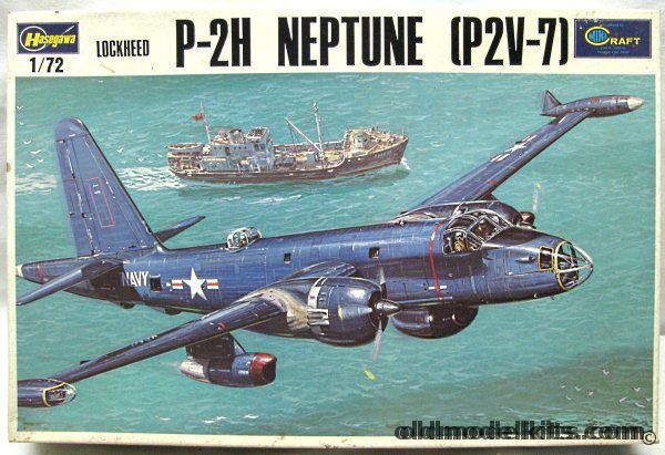 Hasegawa 1/72 Lockheed P2V-7 Neptune P-2H - US Navy VC-5, JS082-600 plastic model kit